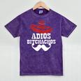 Adios Bitchachos For Graduation Or Cinco De Mayo T-Shirt Mineral Wash Tshirts Mineral Purple