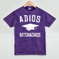 Adios Bitchachos Graduation Mineral Wash Tshirts Mineral Purple