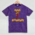 Adios Bitchachos Tee Cinco De Mayo Graduation Retirement Mineral Wash Tshirts Mineral Purple