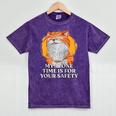 My Alone Time Is For Your Safety Coffee Lover Introvert Raglan Baseball Tee Mineral Wash Tshirts Mineral Purple