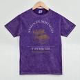 Analogue Nostalgia Typewriter Graphic Premium Tri-Blend Mineral Wash Tshirts Mineral Purple