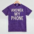 Answer My Phone I Introvert Mineral Wash Tshirts Mineral Purple Answer My Phone I Introvert Mineral Wash Tshirts Mineral Purple