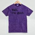 Antisocial Nah I'm Good Introvert Sarcastic Saying Mineral Wash Tshirts Mineral Purple Antisocial Nah I'm Good Introvert Sarcastic Saying Mineral Wash Tshirts Mineral Purple