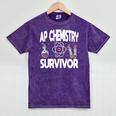 AP Chemistry Survivor Graduation 2024 High School Mineral Wash Tshirts Mineral Purple