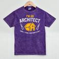Architect Sorry Your Home Is Ugly Graduation Architecture Mineral Wash Tshirts Mineral Purple