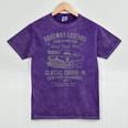 Automotive Nostalgia Classic Car Cruise-In Distressed Mineral Wash Tshirts Mineral Purple