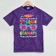 Awesome 5th Grade Graduate Looks Like Class 2023 Graduation Mineral Wash Tshirts Mineral Purple