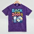 Back To The 2000s Retro Nostalgia Premium Tri-Blend Mineral Wash Tshirts Mineral Purple Back To The 2000s Retro Nostalgia Premium Tri-Blend Mineral Wash Tshirts Mineral Purple