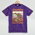Ball Python Snake Introvert Ball Python Mineral Wash Tshirts Mineral Purple Ball Python Snake Introvert Ball Python Mineral Wash Tshirts Mineral Purple