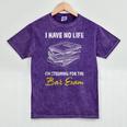 Bar Exam Law School Graduation I Have No Life Mineral Wash Tshirts Mineral Purple