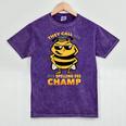 Bees They Call Me The Spelling Bee Champ Graduation Mineral Wash Tshirts Mineral Purple