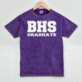 BHS High School Graduation Party Rival Game BHS Reunion Mineral Wash Tshirts Mineral Purple