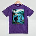 Bigfoot Sasquatch Loch Ness Monster Introvert Bruh Mineral Wash Tshirts Mineral Purple Bigfoot Sasquatch Loch Ness Monster Introvert Bruh Mineral Wash Tshirts Mineral Purple