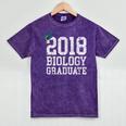 Biology Graduation Shirt 2018 Science Biology Graduate Mineral Wash Tshirts Mineral Purple