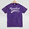Biomedical Engineer Graduation For Him Or Her Mineral Wash Tshirts Mineral Purple