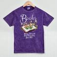 Books That Help Introverts Since 1454 Conversations Mineral Wash Tshirts Mineral Purple