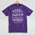 Books Helping Introverts Avoid Conversation Apparel Premium Tri-Blend Mineral Wash Tshirts Mineral Purple Books Helping Introverts Avoid Conversation Apparel Premium Tri-Blend Mineral Wash Tshirts Mineral Purple