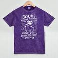 Books Helping Introverts Avoid Conversations Since 1454 Mineral Wash Tshirts Mineral Purple Books Helping Introverts Avoid Conversations Since 1454 Mineral Wash Tshirts Mineral Purple