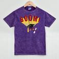 Boom Graduation Hat And Diploma For Proud Graduate Mineral Wash Tshirts Mineral Purple