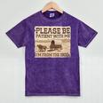 Boomer Millennial Please Be Patient I'm From The 1900s Mineral Wash Tshirts Mineral Purple