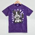 Border Collie Dog Lover Cute Anime School Graduation Men Women Kids Mineral Wash Tshirts Mineral Purple