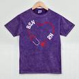 BSN RN Nurse Graduation Nursing Essentials BSN Nurses Mineral Wash Tshirts Mineral Purple