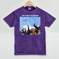 Cadets Celebrate Academy Graduation Mineral Wash Tshirts Mineral Purple