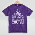 I Can't Keep Calm Graduation Cruise Mineral Wash Tshirts Mineral Purple