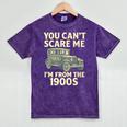 You Can't Scare Me I'm From The 1900s Retro Vintage Car Premium Mineral Wash Tshirts Mineral Purple