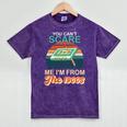 You Can't Scare Me I'm From The 1900s Retro Vintage Premium Tri-Blend Mineral Wash Tshirts Mineral Purple