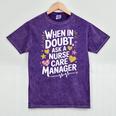 Care Management s For Nurse Case Manager Graduation Mineral Wash Tshirts Mineral Purple