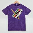 Cassette 90s Costume Party Nostalgia Mineral Wash Tshirts Mineral Purple