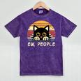 Cat Eww People Introvert Meme Women Men Kids Mineral Wash Tshirts Mineral Purple Cat Eww People Introvert Meme Women Men Kids Mineral Wash Tshirts Mineral Purple