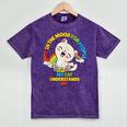 Cat Mom Loves Cats Dad Not In The Mood For People Introvert Mineral Wash Tshirts Mineral Purple