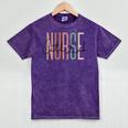 Cath Lab Nurse Catheter Laboratory Nurse Graduation Mineral Wash Tshirts Mineral Purple