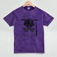 Certified Graduate Vintage Mortarboard Graduation Mineral Wash Tshirts Mineral Purple