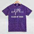 Certified Medical Assistant CMA Graduation Class Of 2025 Mineral Wash Tshirts Mineral Purple