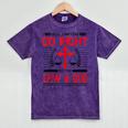 Christian Lawyer Attorney Law Student Graduation Exam Mineral Wash Tshirts Mineral Purple