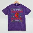 Christmas Introvert Team Introvert Introverted Xmas Mineral Wash Tshirts Mineral Purple