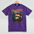 Christmas Movies Chill Retro VHS Holiday Nostalgia Mineral Wash Tshirts Mineral Purple