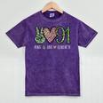 Class Of 1991 Shirt Leopard Senior Graduation Class Reunion Mineral Wash Tshirts Mineral Purple
