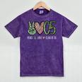 Class Of 2005 Shirt Leopard Senior Graduation Class Reunion Mineral Wash Tshirts Mineral Purple