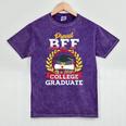 Class Of 2018 Graduation Tshirt For BFF Of Graduate Mineral Wash Tshirts Mineral Purple