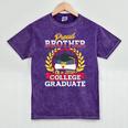 Class Of 2018 Graduation Tshirt For Brother Of Graduate Mineral Wash Tshirts Mineral Purple
