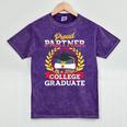 Class Of 2018 Graduation Tshirt For Partner Of Graduate Mineral Wash Tshirts Mineral Purple