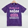 Class Of 2018 Graduation Shirt Mom Of Graduate Mineral Wash Tshirts Mineral Purple