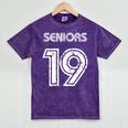 Class Of 2019 High School Graduation 19 Seniors Mineral Wash Tshirts Mineral Purple