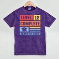 Class Of 2019 Senior High School Graduation Level 12th Grade Mineral Wash Tshirts Mineral Purple