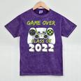 Class Of 2022 Graduate Senior 2022 Graduation Mineral Wash Tshirts Mineral Purple