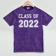 Class Of 2022 Graduation School Future Graduate Junior Mineral Wash Tshirts Mineral Purple